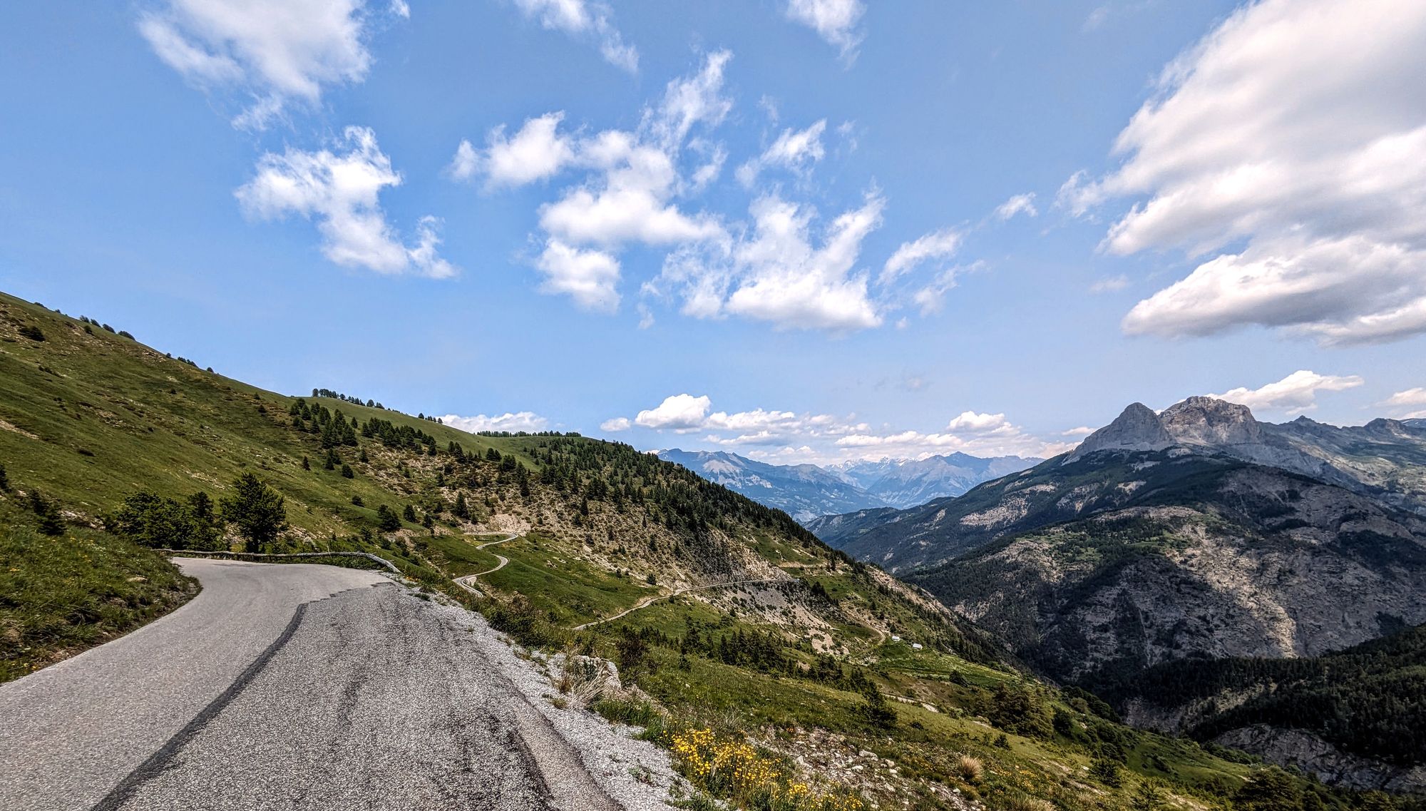 Riding the Cayolle, Champ and Allos passes in the French Alps